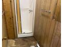 A bathroom featuring a shower and fixtures, needing renovation and repair at 317 29Th Ave. N, North Myrtle Beach, SC 29582