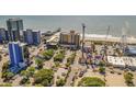 Scenic aerial of Myrtle Beach Holiday Pavilion Resort, close to the pier and attractions at 1200 N Ocean Blvd. # 710, Myrtle Beach, SC 29577