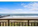 Gorgeous ocean view from the balcony of this Holiday Pavilion condo at 1200 N Ocean Blvd. # 710, Myrtle Beach, SC 29577