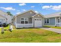 Charming single-story home boasts a well-manicured lawn and attached one car garage at 408 Chesterfield Ct., Myrtle Beach, SC 29577