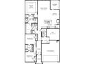 Detailed floor plan showcasing the layout of this home, including bedrooms, bathrooms, and living spaces at 1579 Regal Fern Way, Longs, SC 29568
