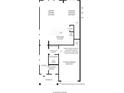 Functional floor plan with garage entry, laundry room, open kitchen, and dining area near the great room at 2440 Hillbourne Loop, North Myrtle Beach, SC 29582
