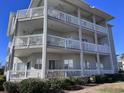 Condo building features multiple balconies, great views of the waterfront and outdoor enjoyment at 4425 Eastport Blvd. # I-1, Little River, SC 29566