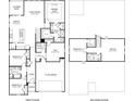 Detailed floor plan showcasing the layout of this spacious home, including bedrooms, bathrooms, and living areas at 903 Cypress Preserve Circle, Longs, SC 29568