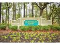 Well maintained Lighthouse Point Villas entrance sign with landscaping at 1401 Lighthouse Dr. # 4226, North Myrtle Beach, SC 29582