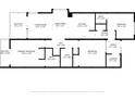 Layout of unit showing primary bedroom, living room, kitchen, dining area, and bathrooms at 208 N Ocean Blvd. # 321, North Myrtle Beach, SC 29582