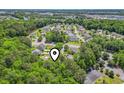 Aerial view of neighborhood showing home in relation to other homes and proximity to the ocean at 215 Carolina Farms Blvd., Myrtle Beach, SC 29579