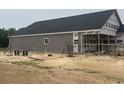 New home construction shows the home's backyard and covered patio area at 3597 Valley Forge Rd., Aynor, SC 29511