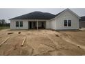New construction home has a covered patio area at 3601 Valley Forge Rd., Aynor, SC 29511