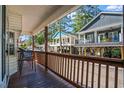 Enjoy the view from the deck, with neighboring homes and a glimpse of the community at 6001 - 1433A S Kings Hwy., Myrtle Beach, SC 29575
