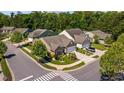Lovely aerial view of a cozy neighborhood showcasing the property's curb appeal and proximity to other homes at 1129 Prescott Circle, Myrtle Beach, SC 29577