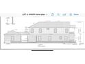 Detailed rendering of home featuring multi-level roofing and brick and siding accents at 1348 Rue De Jean Ave., Myrtle Beach, SC 29579