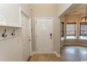 Bright foyer with coat rack and tile floors, adjacent to dining area at 232 Palm Cove Circle, Myrtle Beach, SC 29588