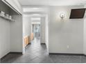 Hallway to the Kitchen featuring ceramic tile floors and a view of the beach at 1600 S Ocean Blvd. # 254, Myrtle Beach, SC 29577