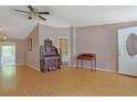 Inviting living space with hardwood floors, vintage furniture, and a traditional style at 6544 Amberwood Ct., Myrtle Beach, SC 29588