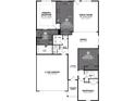 Detailed floor plan showing layout with primary bedroom, kitchen, great room, dining, and two-car garage at 4004 Braid Ct., Myrtle Beach, SC 29588