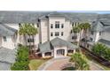 Stunning entrance with palm trees and landscaping at 2180 Waterview Ln. # 836, North Myrtle Beach, SC 29582