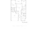 Detailed floor plan showcasing the layout with bedrooms, kitchen, and Gathering room at 926 Padgett Lane, Conway, SC 29526
