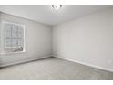 A bright, neutral bedroom featuring carpet, a window and light gray paint at 614 Lightwood Dr., Conway, SC 29526