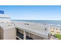 Relaxing ocean view from this resort balcony at 2301 S Ocean Blvd. # 621, Myrtle Beach, SC 29577