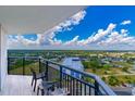 Balcony with views of city and lush greenery, offering a relaxing outdoor space at 504 N Ocean Blvd. # 1711, Myrtle Beach, SC 29577