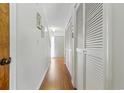 Inviting entryway with hardwood floors and ample closet space at 951 Plantation Dr. # F8, Little River, SC 29566