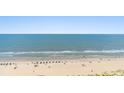 Expansive beach view, showcasing the beautiful shoreline and clear blue waters at 2801 S Ocean Blvd. # 1634, North Myrtle Beach, SC 29582