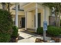 View of the front entrance with handicap parking at 4430-G Montrose Ln. # G, Myrtle Beach, SC 29579