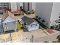 Aerial view of the home with close proximity to the beach and local attractions at 1616 S Ocean Blvd., North Myrtle Beach, SC 29582