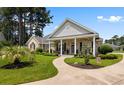 Well maintained single story home with landscaped front yard and walkway to entrance at 4826 Keel Ct., Myrtle Beach, SC 29579
