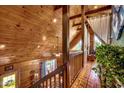 Magnificent wood paneled foyer with high ceilings, wood floors and lots of natural light at 181 Halfway Rd., Nichols, SC 29581