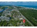 Stunning aerial view showcasing the property's proximity to the beach, airport, parks, and nearby amenities at 814 Night Heron Ln., Myrtle Beach, SC 29572