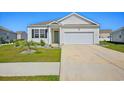 Single Gathering home with well-manicured lawn, driveway and front door at 1723 Perthshire Loop, Myrtle Beach, SC 29579