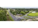 Aerial view of the house located on a corner lot at 4860 Highway 378, Conway, SC 29527