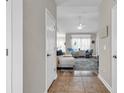 Inviting entryway leading to a bright living area with stylish furnishings and a cozy atmosphere at 135 Maggie Way, Myrtle Beach, SC 29588