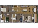 Detailed floor plan showcasing the home's layout, including bedrooms, bathrooms, and kitchen at 3772 Green Sea Rd., Green Sea, SC 29545