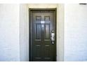The front door to unit 1107 at 2310 N Ocean Blvd. # 1107, Myrtle Beach, SC 29577