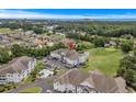 Scenic aerial view of condo community with golf course, pool, and distant ocean view at 2241 Waterview Dr. # 514, North Myrtle Beach, SC 29582