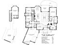 The Durham floor plan features an open layout, screened lanai, and a two-car garage with unfinished storage at Lot 63 Preservation Circle, Pawleys Island, SC 29585