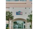 Entrance to the Crescent Keyes Oceanfront Resort building at 1903 S Ocean Blvd. # 1110, North Myrtle Beach, SC 29582
