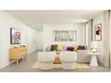 Bright living room with modern decor, comfortable seating, and stylish accents at 1218 Willow Oaks Way, Conway, SC 29526