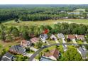 Aerial view of the home located on a street that backs up to a golf course at 2077 N Berwick Dr., Myrtle Beach, SC 29575