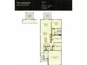 Floorplan of the Annapolis American Dream Series featuring 3 bedrooms, 2 bathrooms, and a 2-car garage at 860 Long Beach Dr, Longs, SC 29568