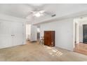 Bedroom with a double closet and neutral carpet at 157 Egret Run Ln. # 523, Pawleys Island, SC 29585