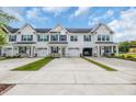 Exterior shot of townhouses with private driveways and garage space at 2352 Elowen Ln. # 22B, Longs, SC 29568