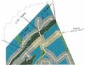 Community map showcasing available lots, wetlands, and two and three car garages at 9720 Indigo Creek Blvd., Murrells Inlet, SC 29576