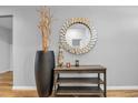 Stylish foyer featuring a decorative mirror and console table with elegant decor at 2882 Ophelia Way, Myrtle Beach, SC 29577