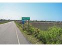 A street view of Pawley's Island with lush greenery and a sign marking the town limit at 33 Hope Ln., Pawleys Island, SC 29585