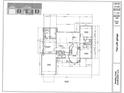 Detailed floor plan showcases open-concept layout with dimensions for living room, bedrooms, kitchen, and garage at Tbb 2 St. John Rd., Galivants Ferry, SC 29544