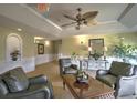 Cozy common area featuring comfortable seating and sophisticated decor at 2180 Waterview Dr. # 738, North Myrtle Beach, SC 29582